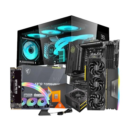 Pc Build With AMD Ryzen 9 7900X3D Gaming Processor