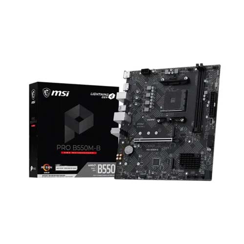 MSI PRO B550M-B AMD AM4 mATX Motherboard