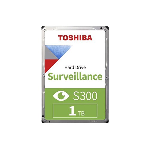 TOSHIBA S300 1TB SURVEILLANCE 5700 RPM 3.5 Inch HARD DRIVE
