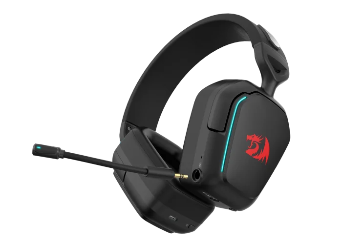 Redragon H868 Mira Tri-Mode 7.1 Surround Sound RGB Wireless Gaming Headphone
