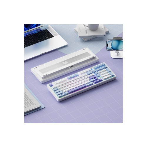 Weikav Wk102 Mechanical Wireless Tri Mode Hot Swap With Screen Esport Gameing Keyboard — photo 5