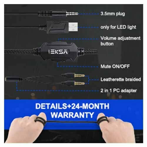 EKSA E3000 USB 7.1 Surround Sound Gaming Headphone — photo 2