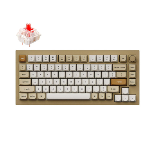 Keychron Q1 Fully Assembled Navy Blue, Brown Switch Mechanical Keyboard — photo 2