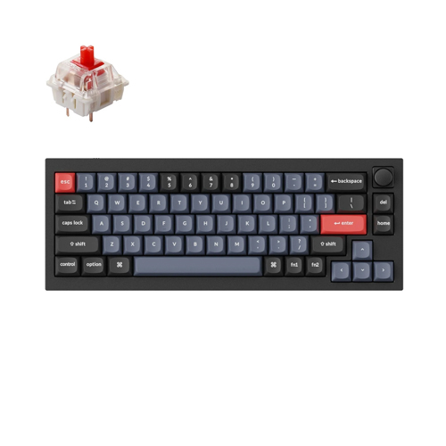 Keychron Q2 Fully Assembled Knob Navy Blue, Red Switch Mechanical Keyboard — photo 2