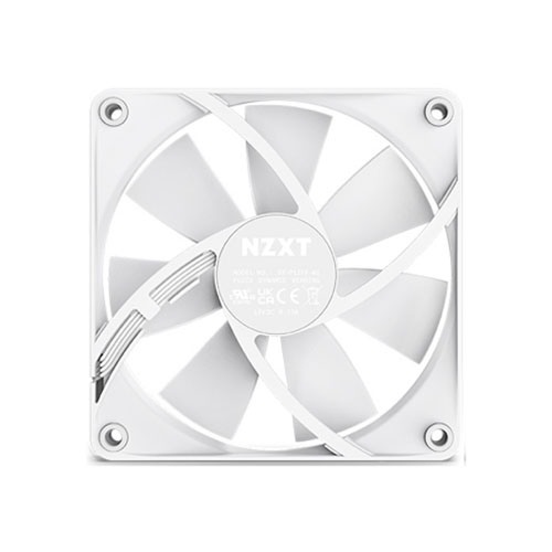 NZXT F120P 120mm Static Pressure Casing Fan (White) — photo 2