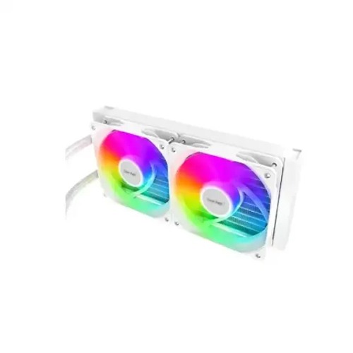 Power Train DL-240 ARGB Liquid CPU Cooler White — photo 2
