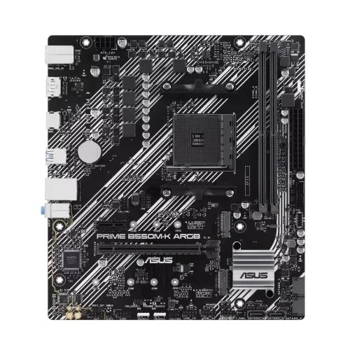 Asus PRIME B550M-K ARGB AMD AM4 mATX DDR4 Motherboard — photo 2