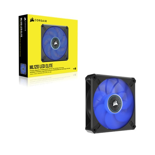 Corsair ML120 LED ELITE Blue Premium 120mm PWM Magnetic Levitation Fan — photo 3