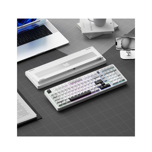 Weikav Wk102 Mechanical Wireless Tri Mode Hot Swap With Screen Esport Gameing Keyboard — photo 4