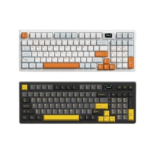 MONKA 3098 PRO V2 Tri Mode RGB Hot swappable Mechanical Keyboard