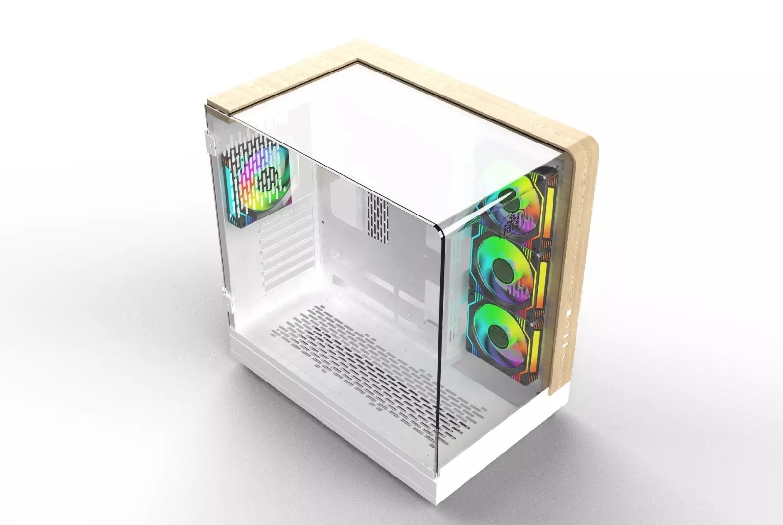 Monarch Aqua X7 ARGB ATX Gaming Case White — photo 2