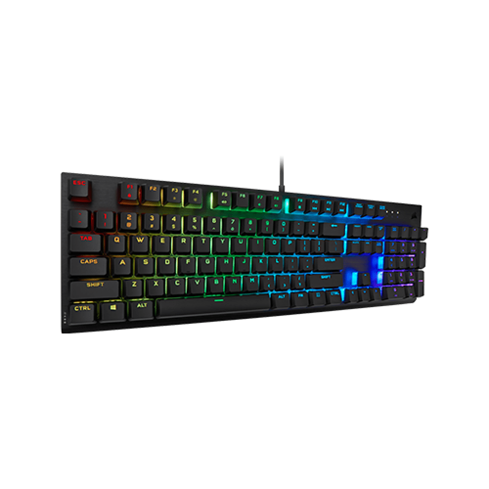 Corsair K60 RGB PRO Mechanical Gaming Keyboard CHERRY VIOLA (Black) — photo 3