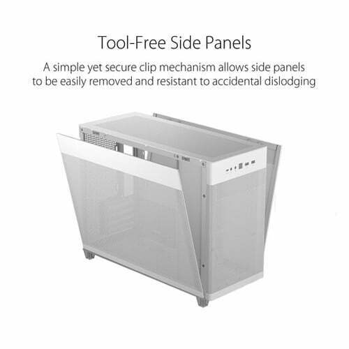 ASUS Prime AP201 mesh Micro-ATX Case (White) — photo 3