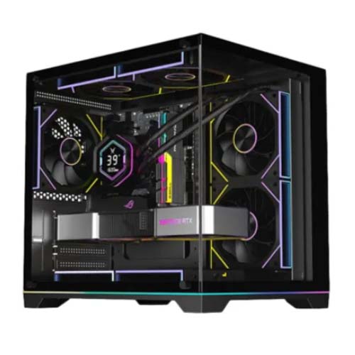 PC Power Darkion 5 ARGB Infinity Fans Case Black