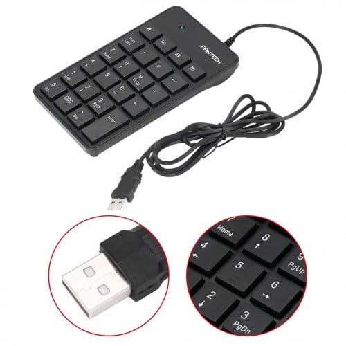 Fantech FTK-801 USB Numeric Keypad — photo 2