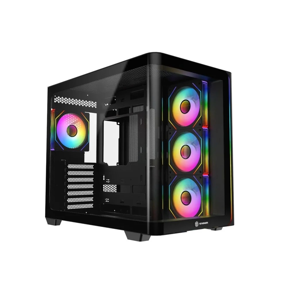 Revenger Air Tank BTF 4 ARGB Infinity Fan Black Gaming Casing