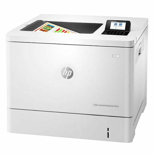 HP Enterprise M554dn Single Function Color Laser Printer — photo 2
