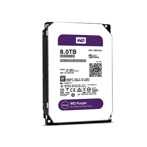Western Digital 8TB 3.5 Inch PURPLE HDD