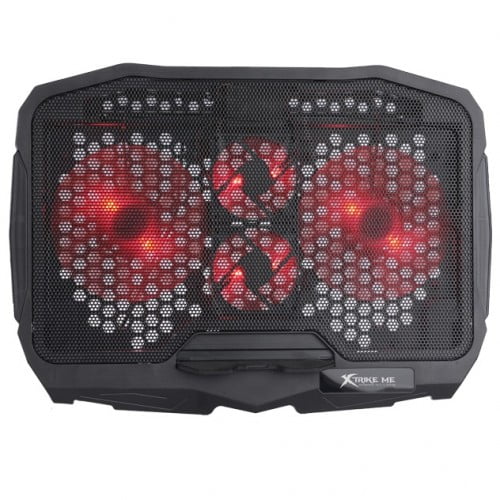 Xtrike Me FN-802 Red Backlit Laptop Cooler — photo 2