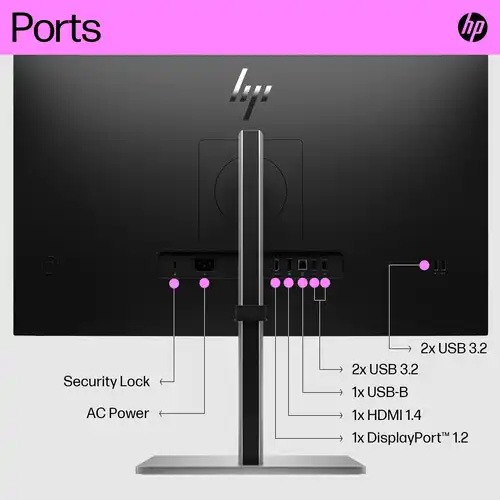 HP E27q G5 27 inch QHD IPS Monitor — photo 4
