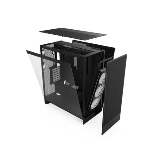 NZXT H7 Flow RGB 2024 Edition Mid-Tower ATX Airflow Casing - Black — photo 4