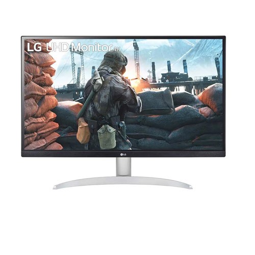 LG 27UP600K-W 27 Inch 4K UHD Display Dual HDMI, DP Gaming Monitor