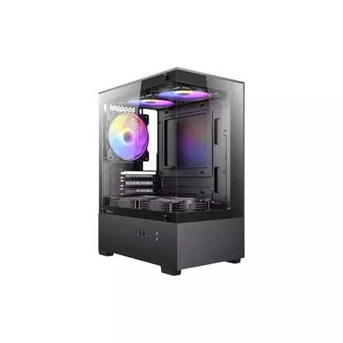 Antec VCX100M ARGB M-ATX Mini Tower Gaming Casing