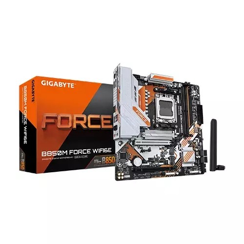 GIGABYTE B850M FORCE WIFI6E AMD AM5 DDR5 Micro ATX Motherboard