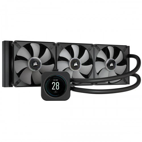 Corsair iCUE H150i ELITE LCD Display 360mm Liquid CPU Cooler — photo 2