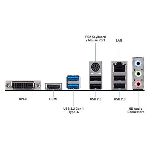 MSI H410M A Pro Intel 10th Gen Micro-ATX Motherboard — photo 3