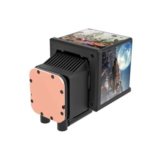 Thermaltake MINECUBE 360 Ultra ARGB Sync 360mm AIO Liquid CPU Cooler With Display — photo 2