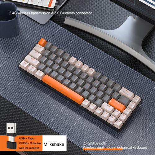Ziyoulang FreeWolf K68 Dual-mode Mini Mechanical Gaming Keyboard — photo 2