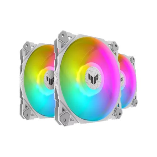ASUS TUF Gaming TF120 ARGB White Triple Casing Fan Kit with ARGB Controller — photo 3