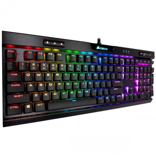 Corsair K70 RGB MK.2 Low Profile Mechanical Gaming Keyboard Cherry MX-Low Profile Red — photo 3