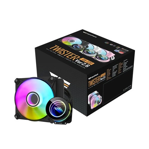 DarkFlash Twister DXV2.6 120 Liquid Black CPU Cooler