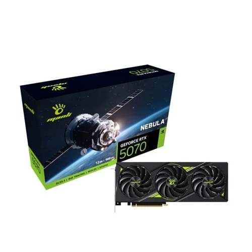 Manli Nebula GeForce RTX 5070 12GB GDDR7 Graphics Card
