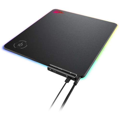 ASUS NH01 ROG Balteus Qi Wireless-Charging RGB Gaming Mouse Pad — photo 2