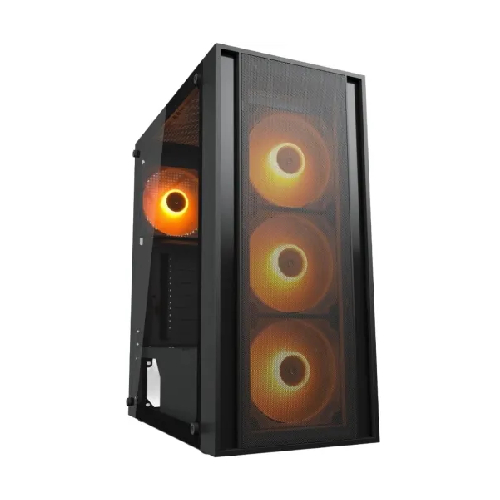 Cougar MX160 ARGB Mid Tower Gaming Casing - Black