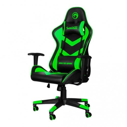 Marvo Scorpion CH-106 Adjustable Gaming Chair (Green — photo 2