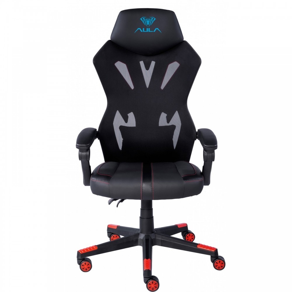 AULA F010 GAMING CHAIR BLACK & RED
