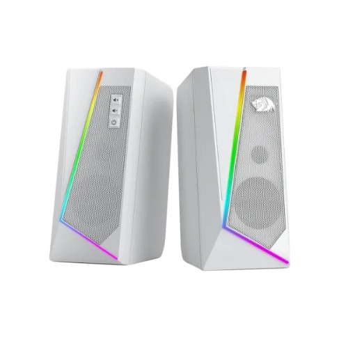 Redragon GS520 Anvil 2.0 Channel RGB Speakers (White)