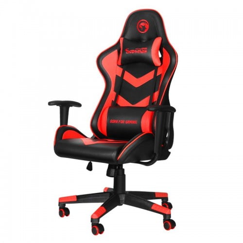 Marvo Scorpion CH-106 Adjustable Gaming Chair (Red & Black) — photo 3