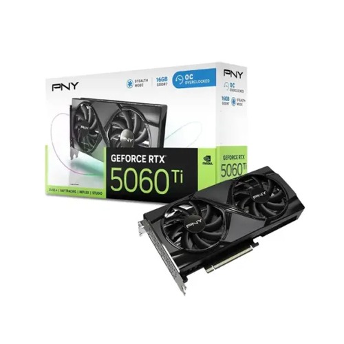 PNY GeForce RTX 5060 Ti 16GB Dual Fan GDDR7 Graphics Card