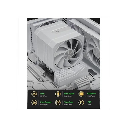 upHere UP2T6 Dual-Tower CPU Air Cooler — photo 2