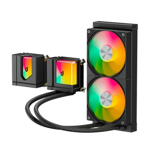 UpHere E240KC 240mm AIO Liquid CPU Cooler (Black) — photo 2