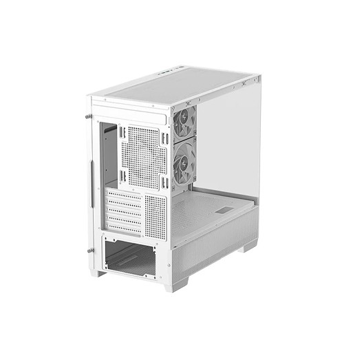 Deepcool CG380 3F Micro ATX Mid Tower White Casing — photo 3