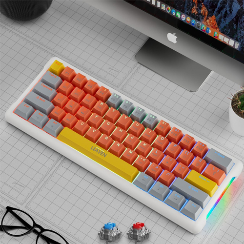 LEAVEN K610 Wired Hot-swappable Gaming Mechanical Keyboard — photo 3