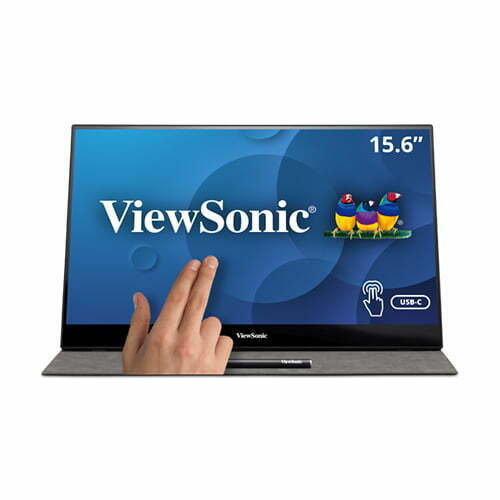 Viewsonic TD1655 15.6-inch Portable 1080p IPS Touch Monitor