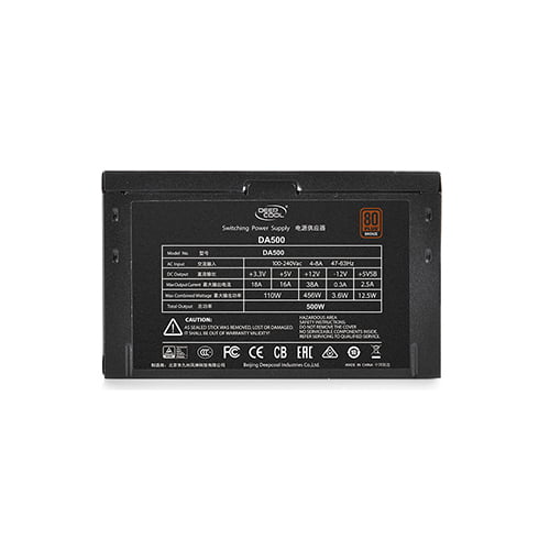 Deepcool DA500 500W 80 Plus Bronze Power Supply — photo 3