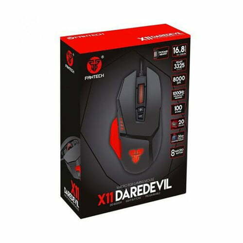 Fantech X11 Daredevil Macro RGB Gaming Mouse — photo 3